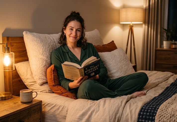 Ideális esti rutin lépései – infografika